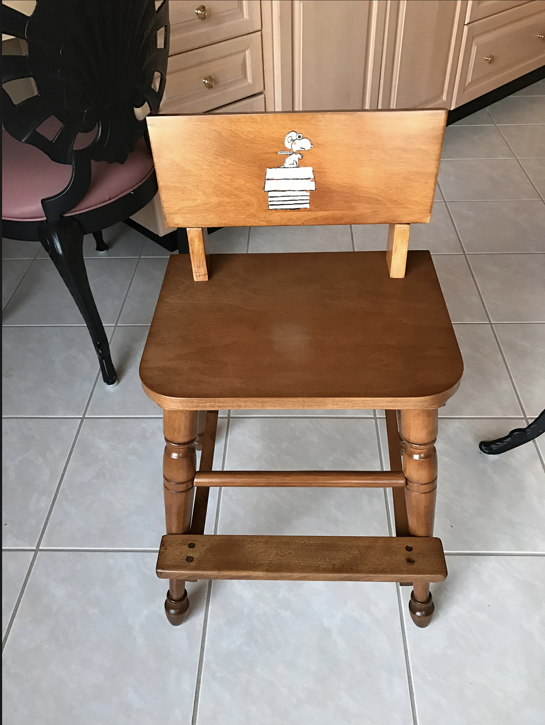 completed-refinishing-childs-chair