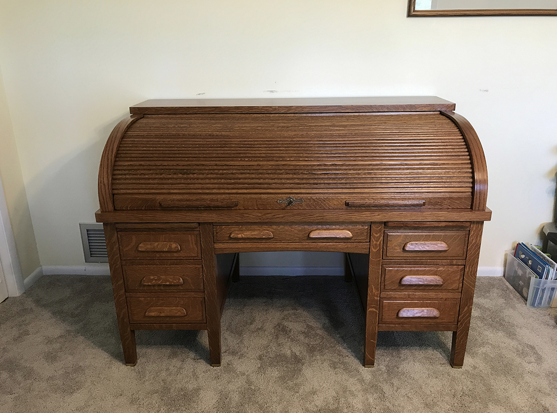 completed-refinishing-roll-top-desk-closed